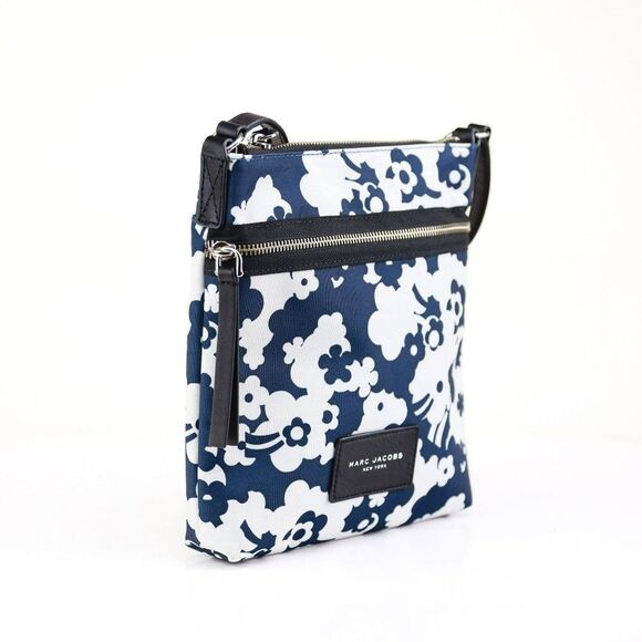 NWT Marc Jacobs Biker Blue Moon Print Cross Body Bag in Blue $175+ - Picture 5 of 12